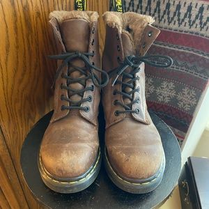 Dr. Martens Serena Boot Tan